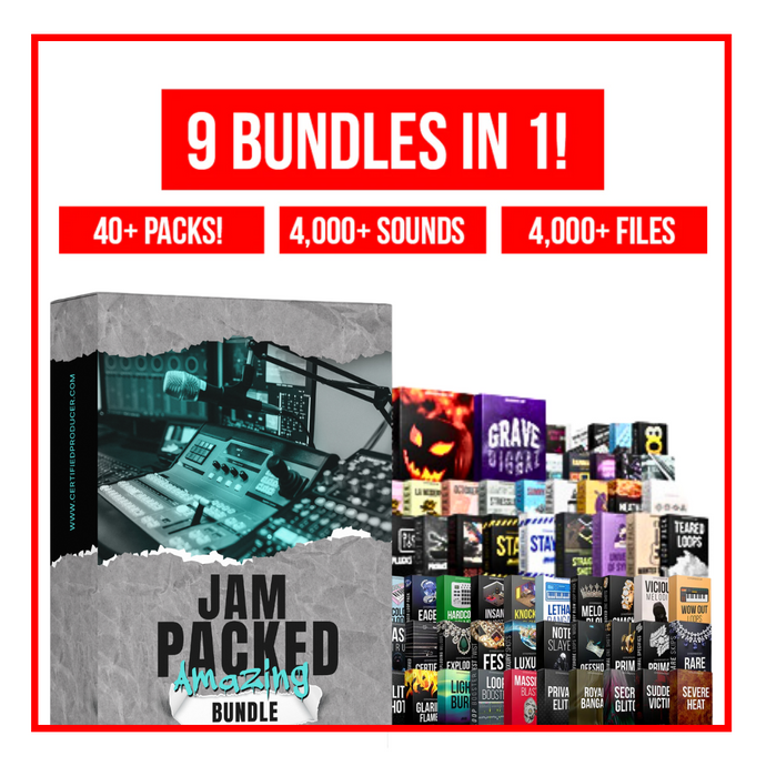 🔥🔥 Attention Music Producers: Get 97% OFF this Jam-Packed Bundle ( Over 4,197 Sounds! ) and the next 10 producers also get these $2500 worth of Bonuses 100% FREE!!!