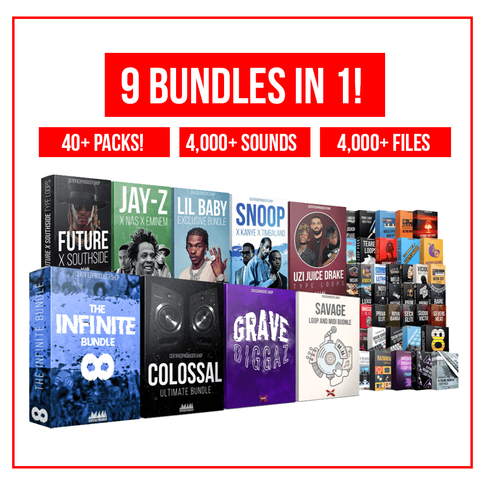 🔥🔥🔥 Attention Music Producers: Get 97% OFF this Jam-Packed Bundle ( Over 4,197 Sounds! ) and the next 10 producers also get these $2500 worth of Bonuses 100% FREE!!
