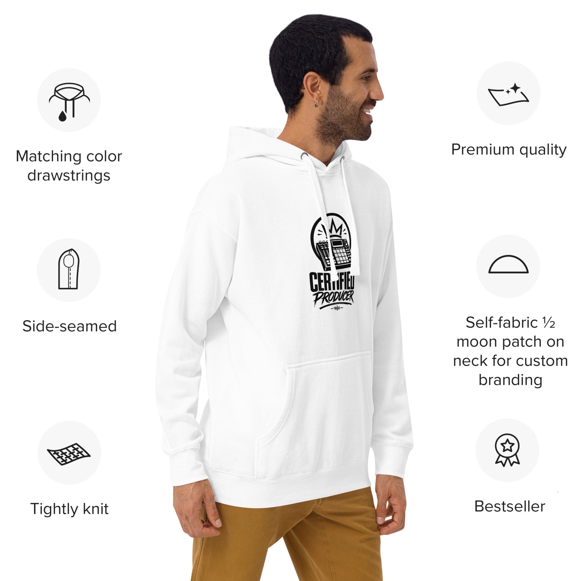 Certified Producer Unisex Hoodie + FREE 5-in-1 Music Bundle