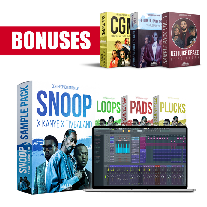 [Snoop x Kanye x Timbaland] Celebrity-Type Loops + 3 Exclusive Bonuses