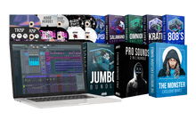Load image into Gallery viewer, &quot;2-in-1 Pro Sounds Bundle 2024: Improve your BEATS with 1,000+ Inspiring Sounds and Finish Faster&quot; [NEW BONUS ADDED BELOW 👇👇🔥]
